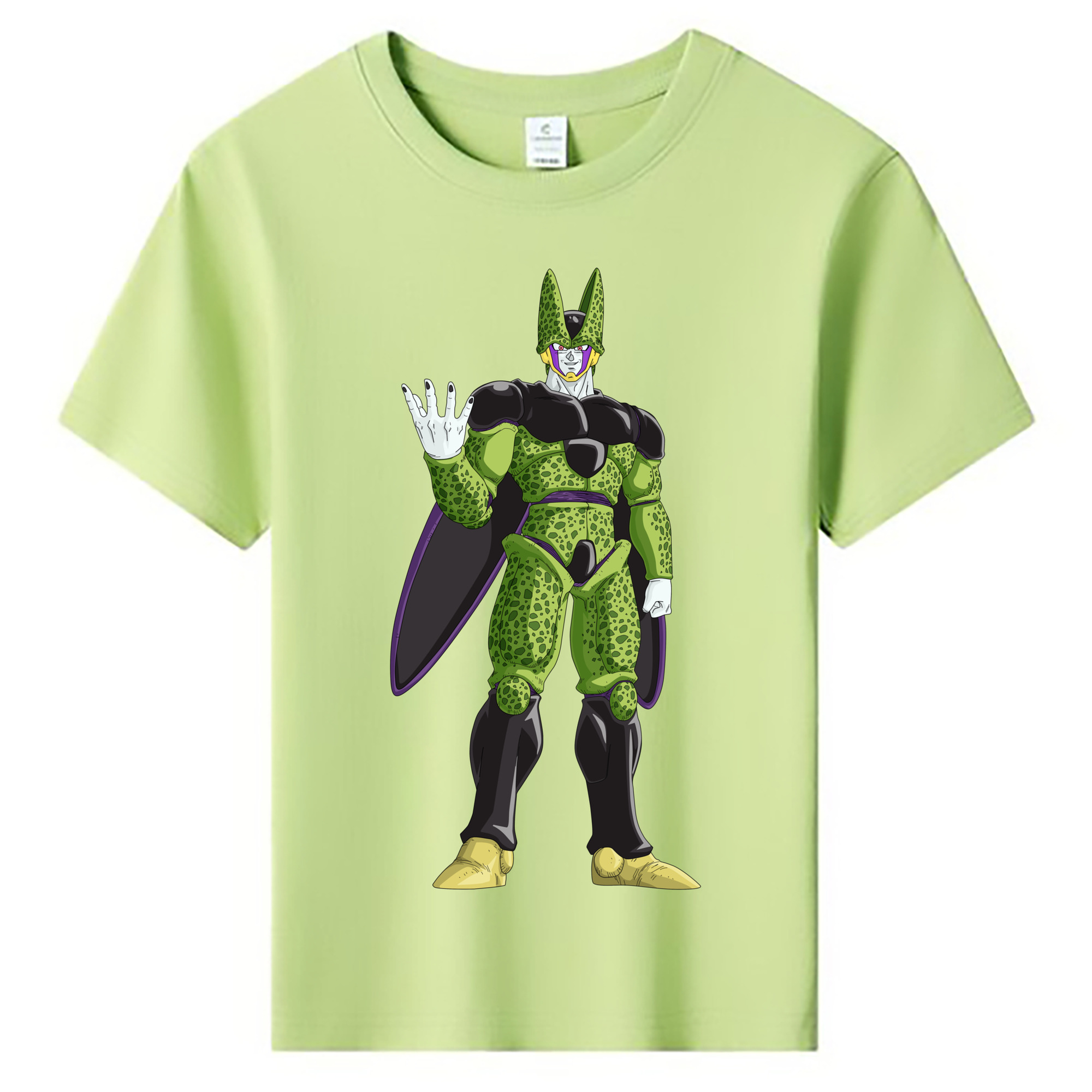 （画像用） ドラゴンボール セル DRAGON BALL Cell 綿100％キッズTシャツ（フロントプリント）
